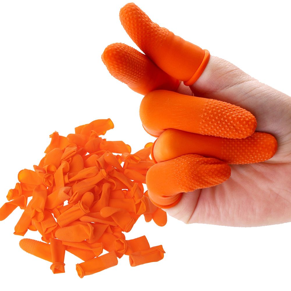 Nail Art Orange - 100 STKS Reinigingsaccessoires Nail Art Tool