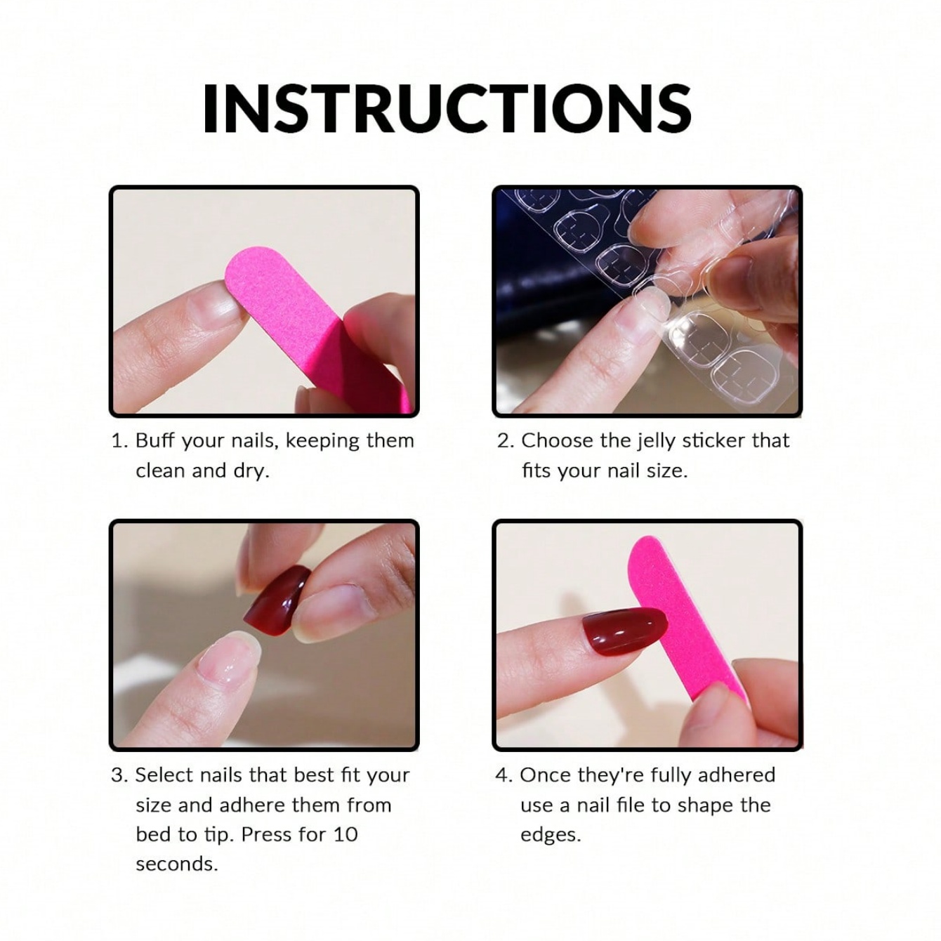 10 stuks medium amandelvormige - Nail Art Pink recensie en prijs