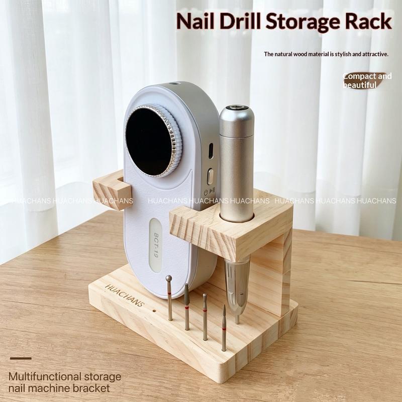 Draagbare houten houder voor n - Nail Drill Machine recensie en prijs