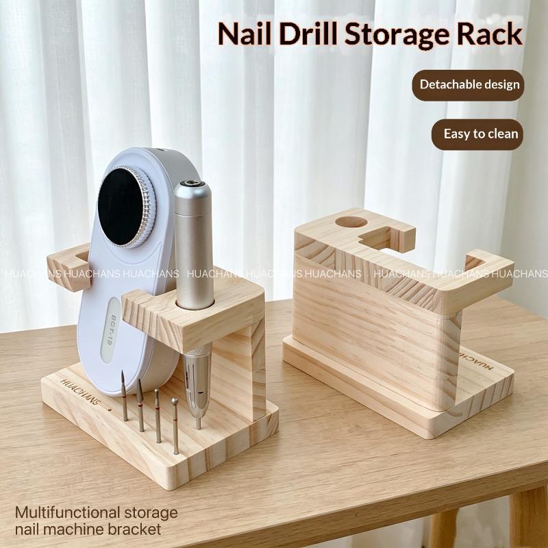 Draagbare houten houder voor n - Nail Drill Machine recensie en prijs