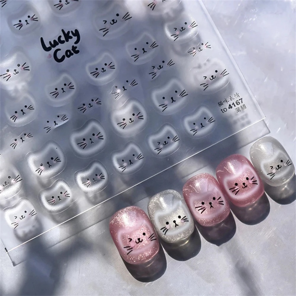 Witte Halo Verfkleuring Katten - Nail Art Orange recensie en prijs